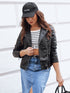 BESTICKTE DAMEN ECO-LEDERJACKE – KURZE MOTORRADJACKE